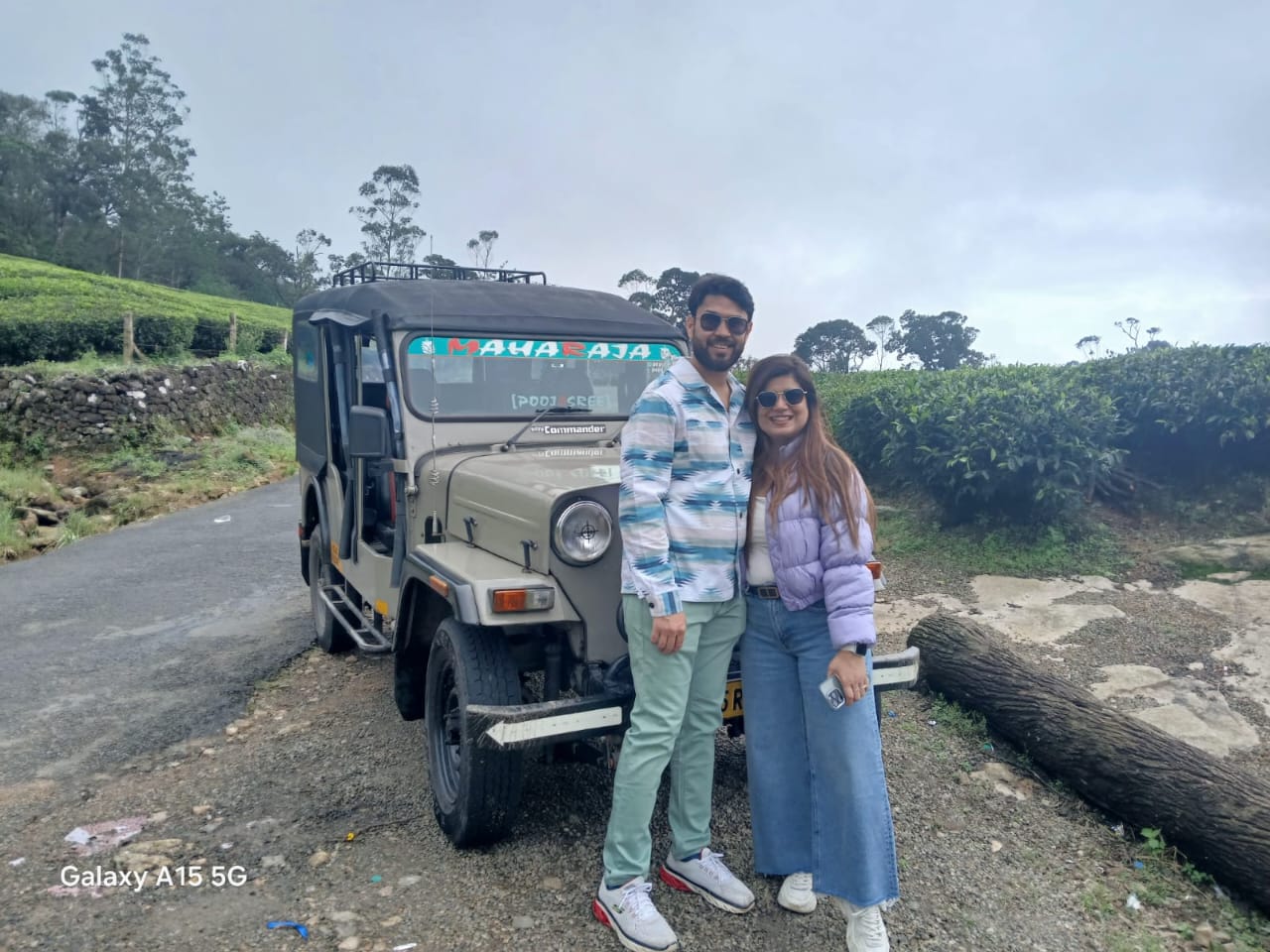 Guests during the jeep safari tour
